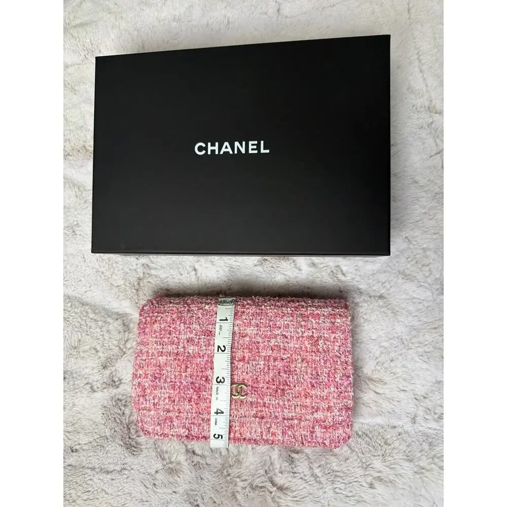 CHANEL Tweed Wallet On Chain Bag